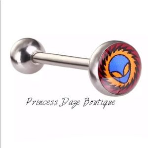 Alien Tongue Ring Barbell